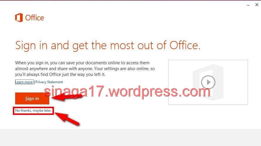 Cara Download Office 2013